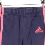 Vorschaubild 4 von Kinder Jogginghose Gr. 74 Blau 3 Streifen Logo Baumwolle