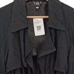 Vorschaubild 5 von CEST PARIS BY CEST TOUT Damen Leichter Mantel Gr. 38 Schwarz Elegant