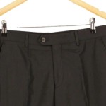 Vorschaubild 4 von Herren Anzughose Gr. 50 (W33/L) Schwarz Slim Fit Business Elegant