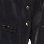 Vorschaubild 5 von Damen Blazer Gr. 38/M Blau Klassisch Business