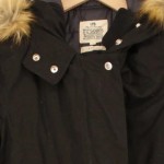 Vorschaubild 4 von Damen Winterjacke 36/S Schwarz Streetwear Kapuze Fellbesatz