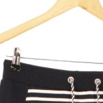 Vorschaubild 4 von WOMENWEAR BY WIND Wickelrock Damen 34/XS Schwarz Gestreift Maritim Baumwolle
