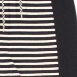 Vorschaubild 6 von WOMENWEAR BY WIND Wickelrock Damen 34/XS Schwarz Gestreift Maritim Baumwolle