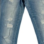 Vorschaubild 5 von Damen Destroyed Jeans W24/32/XXS Blau Casual Streetwear
