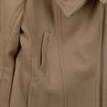 Vorschaubild 6 von Damen Wollmantel Gr. 36/S Braun Klassisch Elegant Reißverschluss
