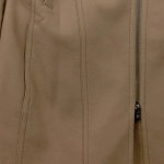Vorschaubild 7 von Damen Wollmantel Gr. 36/S Braun Klassisch Elegant Reißverschluss