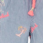 Vorschaubild 5 von Kinder Jeans Shorts Gr. 62 Blau Casual Grafisch Tiermotive