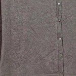 Vorschaubild 7 von Strickjacke Damen Gr. 36/S Braun Viskose Klassisch Elegant