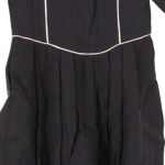 Vorschaubild 4 von Kinder Sommerkleid Gr. 128 Blau Leinen Klassisch Stickerei