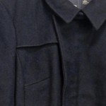 Vorschaubild 5 von Wollmantel Damen Gr. 38/M Schwarz Klassisch Elegant