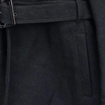 Vorschaubild 7 von Wollmantel Damen Gr. 38/M Schwarz Klassisch Elegant