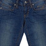 Vorschaubild 5 von Damen Skinny Jeans Blau W24/32/XXS Baumwolle Stretch Reißverschluss