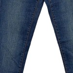 Vorschaubild 6 von Damen Skinny Jeans Blau W24/32/XXS Baumwolle Stretch Reißverschluss