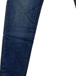 Vorschaubild 7 von Damen Skinny Jeans Blau W24/32/XXS Baumwolle Stretch Reißverschluss