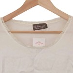 Vorschaubild 4 von Damen Langarmshirt Gr. 38/S Weiß Spitze Casual