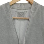 Vorschaubild 5 von Damen Sweatjacke Grau Gr. 32/XS Pailletten Casual Streetwear