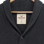 Vorschaubild 5 von Damen Strickjacke Grau 36/S Klassisch Casual Baumwolle Polyacryl