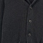 Vorschaubild 6 von Damen Strickjacke Grau 36/S Klassisch Casual Baumwolle Polyacryl