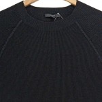 Vorschaubild 5 von Damen Freizeitkleid Gr. 34/XS Schwarz Minimalistisch Rippstrick Kurzarm