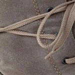 Vorschaubild 4 von Herren Stiefel Gr. 40 Grau Wildleder Schnürstiefel Vintage