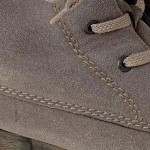 Vorschaubild 5 von Herren Stiefel Gr. 40 Grau Wildleder Schnürstiefel Vintage
