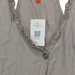 Vorschaubild 6 von Damen Leichte Weste Gr. 38/M Grau Vintage Bohemian Streetwear Casual