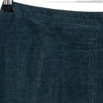 Vorschaubild 4 von Damen Faltenrock Gr. 36/S Blau Cord Klassisch Elegant Midirock