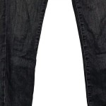Vorschaubild 7 von Damen Jeans Slim Fit W24/L25 Schwarz High Waist Stretch Denim