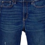 Vorschaubild 5 von Damen Destroyed Jeans W27/36 Blau Skinny Fit Casual