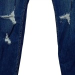 Vorschaubild 7 von Damen Destroyed Jeans W27/36 Blau Skinny Fit Casual