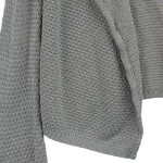Vorschaubild 7 von Strickjacke Damen Gr. 34/XS Grau Casual Elegant Cardigan