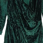 Vorschaubild 6 von & OTHER STORIES Wickelrock Damen 34/XS Grün Samt Maxirock Elegant