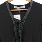 Vorschaubild 4 von & OTHER STORIES Blusenkleid Tunikakleid Damen 34/XS Schwarz Viskose Elegant