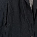 Vorschaubild 6 von Damen Blazer Schwarz Gr. 38;M Klassisch Elegant Leinen Viskose