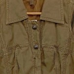 Vorschaubild 6 von Leichte Jacke Damen Gr. 36/S Braun Baumwolle Casual