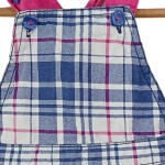 Vorschaubild 6 von Engee Jeanskleid Kinder Mädchen Gr. 74 Kariert Mehrfarbig Casual Baumwolle