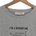 Vorschaubild 5 von Damen T-Shirt XS Grau Schriftzug Streetwear Casual