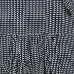 Vorschaubild 6 von Damen Blusenkleid Gr. 36/S Blau Grafisch Modern Minikleid