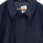 Vorschaubild 5 von Herren Wintermantel Blau Gr. 52/XL Klassisch Elegant Wollmantel