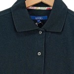 Vorschaubild 5 von Arido Damen Poloshirt Gr. 38/M Schwarz Baumwolle Kurzarm Casual
