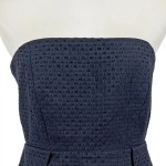 Vorschaubild 4 von Blusenkleid Damen 40/L Blau Elegant Strukturmuster
