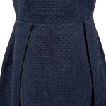Vorschaubild 5 von Blusenkleid Damen 40/L Blau Elegant Strukturmuster