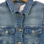 Vorschaubild 4 von Damen Jeansjacke Gr. 34/XS Blau Casual Streetwear Vintage