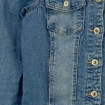 Vorschaubild 5 von Damen Jeansjacke Gr. 34/XS Blau Casual Streetwear Vintage