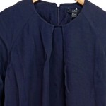 Vorschaubild 5 von Damen Blusenkleid Gr. 34/XS Blau Viskose Tunikakleid Klassisch Elegant