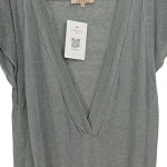 Vorschaubild 6 von Damen Freizeitkleid Gr. 38/M Grau Leinen Elegant Casual