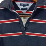 Vorschaubild 6 von Damen Poloshirt 36;S Blau Gestreift Langarm Casual