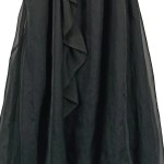 Vorschaubild 7 von Cocktailkleid Damen 38/M Schwarz Elegant Feminin Rüschen