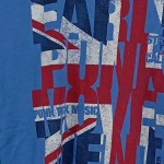 Vorschaubild 7 von Kinder Langarmshirt Blau Gr. 152 Casual Union Jack Print