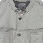 Vorschaubild 6 von Damen Leichte Weste Gr. 40/L Grau Casual Jeansweste